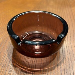 Indiana Glass Amethyst vintage ash tray.